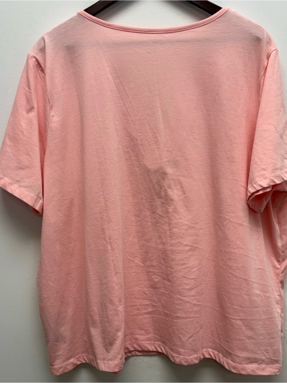 4 for $25 đ¸ Classic Collection Pink Embellished Neckline Tee 3X đ¸ - Picture 2 of 5